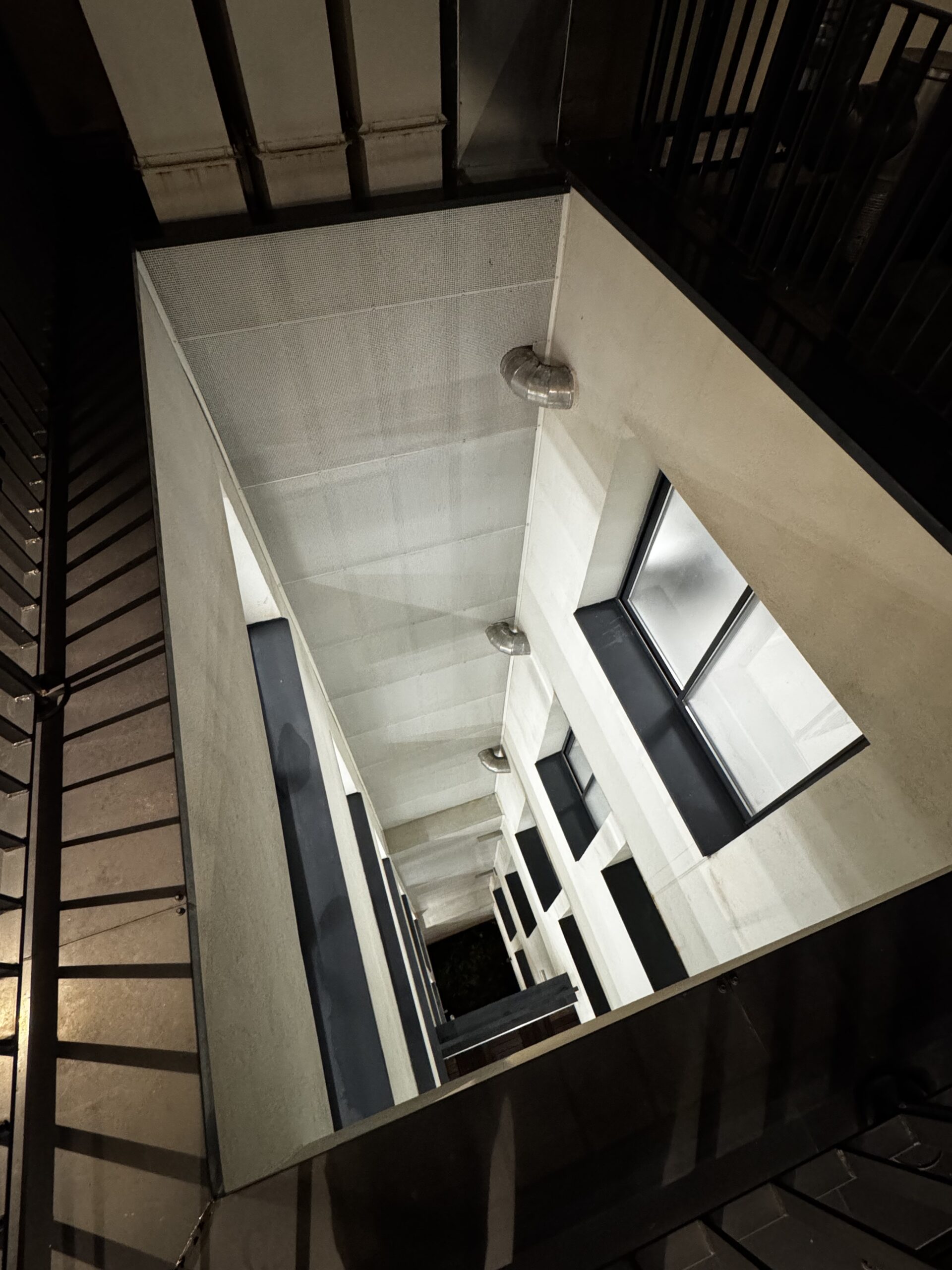 Pose anti pigeon et nettoyage , immeuble Paris, avec un cordiste